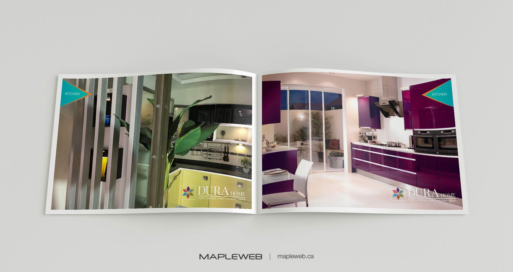 Dura Home Brand design by Mapleweb Open Photo Album Displaying Kitchen Designs